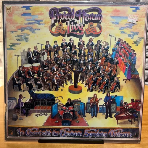 Procol Harum In Concert With The Edmonton Symphony Orchestra - Live - Plak